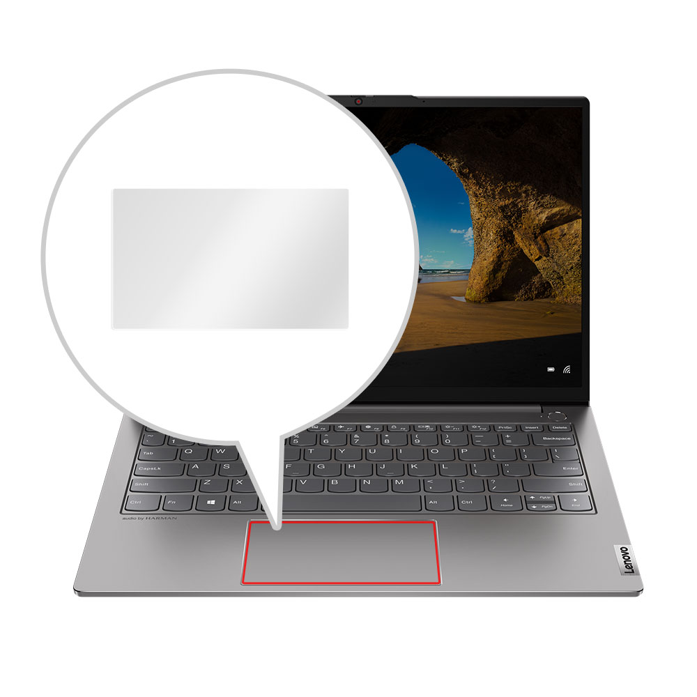 Lenovo ThinkBook 13s Gen 2 トラックパッド 保護 フィルム OverLay Protector for レノボ シンクブック  13s Gen 2 保護 アンチグレア さらさら手触り-Vis-a-Vis ビザビ 本店 ミヤビックス直営店