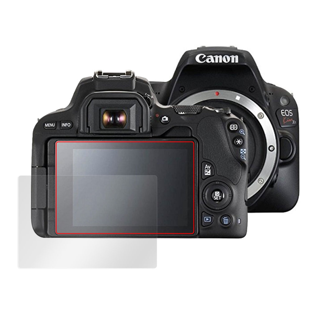 期間限定送料無料】 WASHODO Canon EOS Kiss X9 一眼カメラ用 樹脂製 液晶保護フィルム