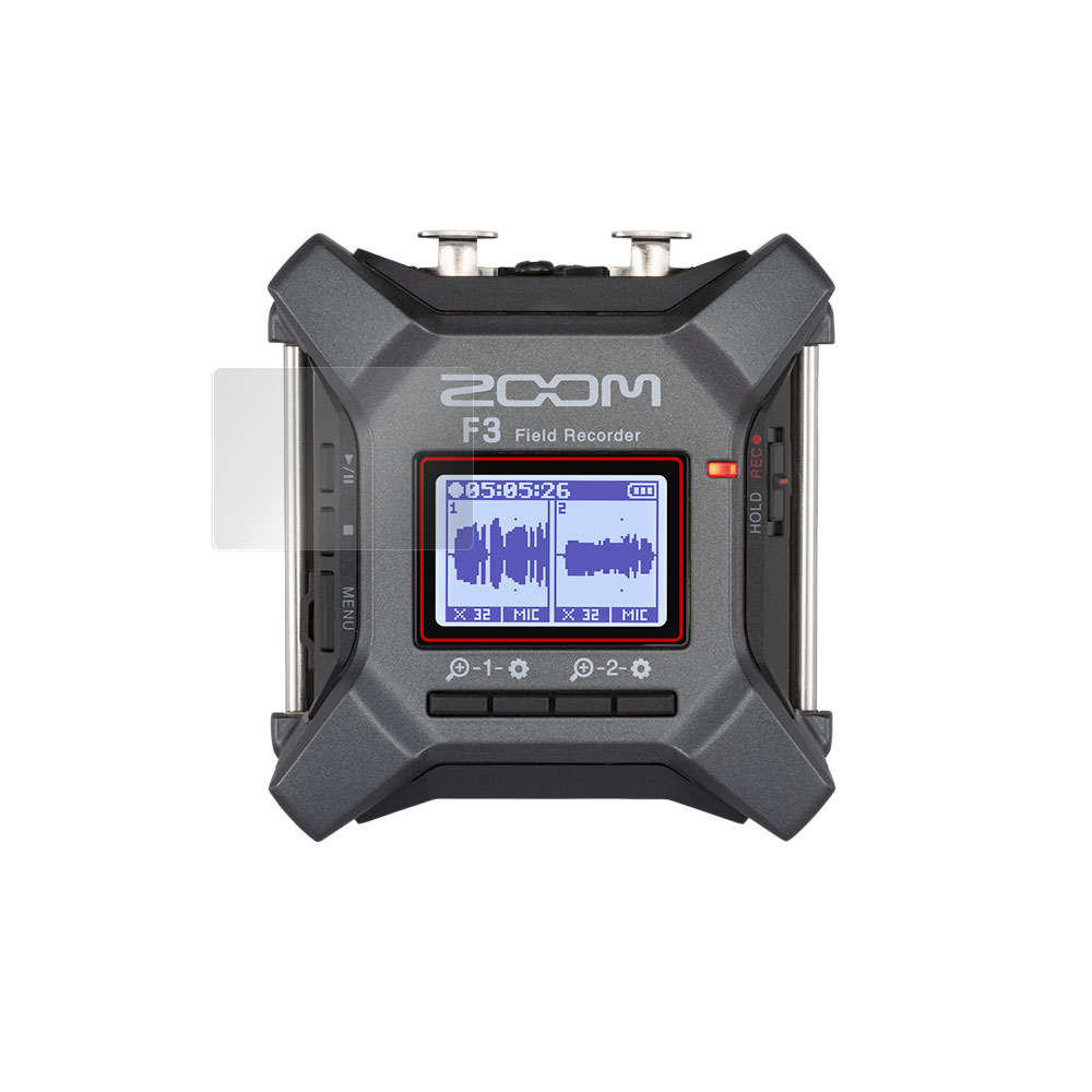 ZOOM F3 Field Recorder 液晶保護シート