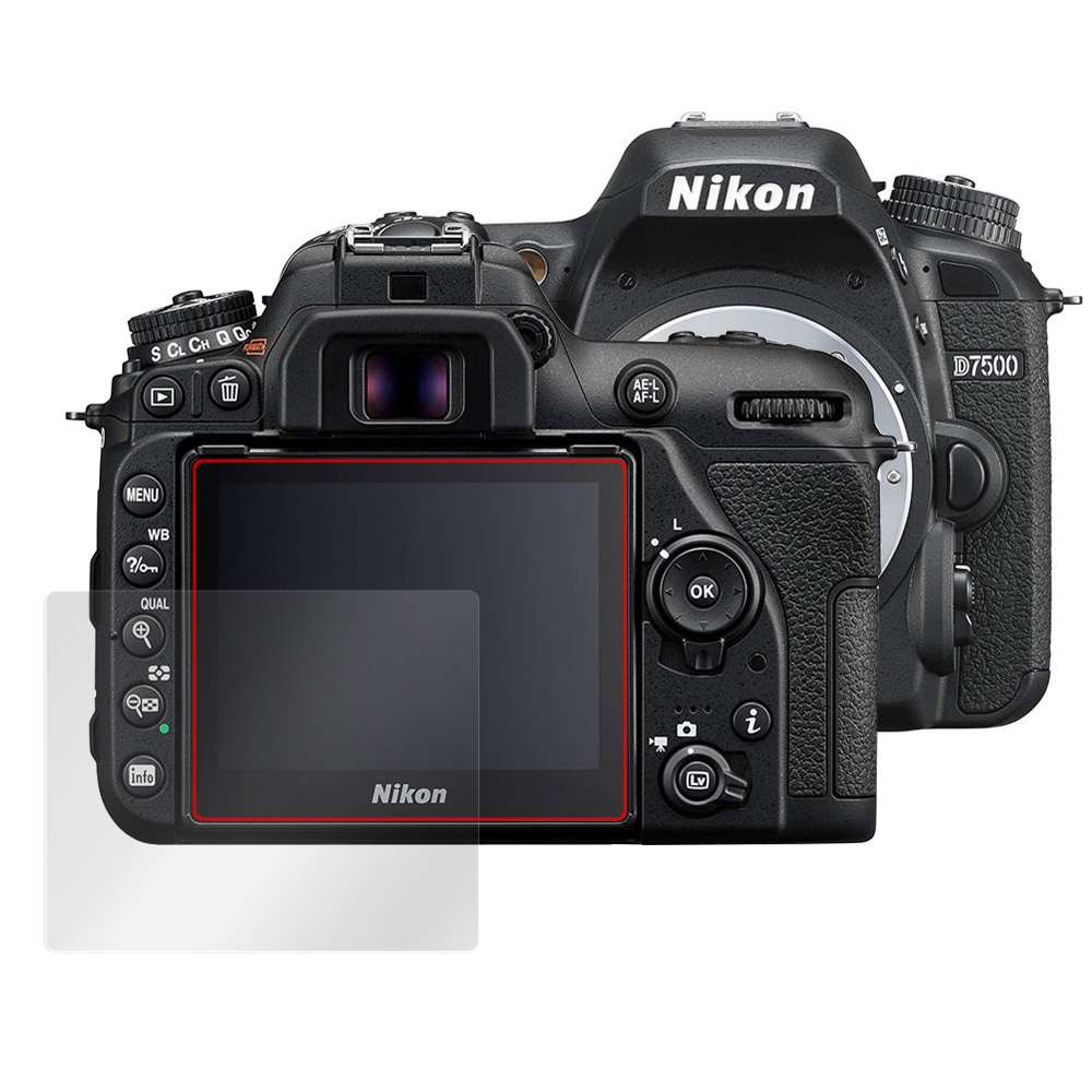 Nikon 一眼レフカメラ D7500 保護 フィルム OverLay Plus for ニコン NikonD7500 一眼レフカメラ 液晶保護  アンチグレア 低反射 非光沢 防指紋-Vis-a-Vis ビザビ 本店 ミヤビックス直営店