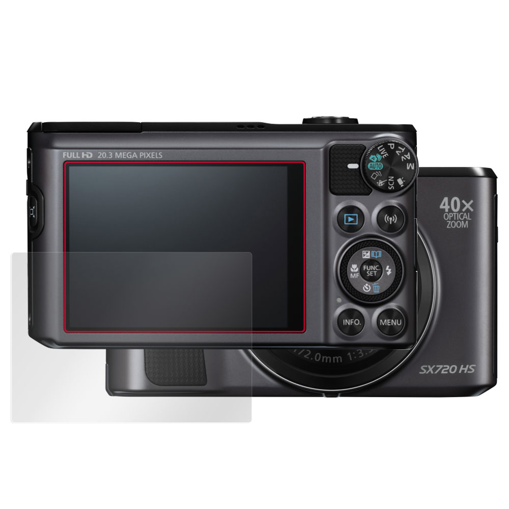 Canon PowerShot SX720HS / SX710HS / SX700HS / SX620HS / SX610HS 液晶保護シート