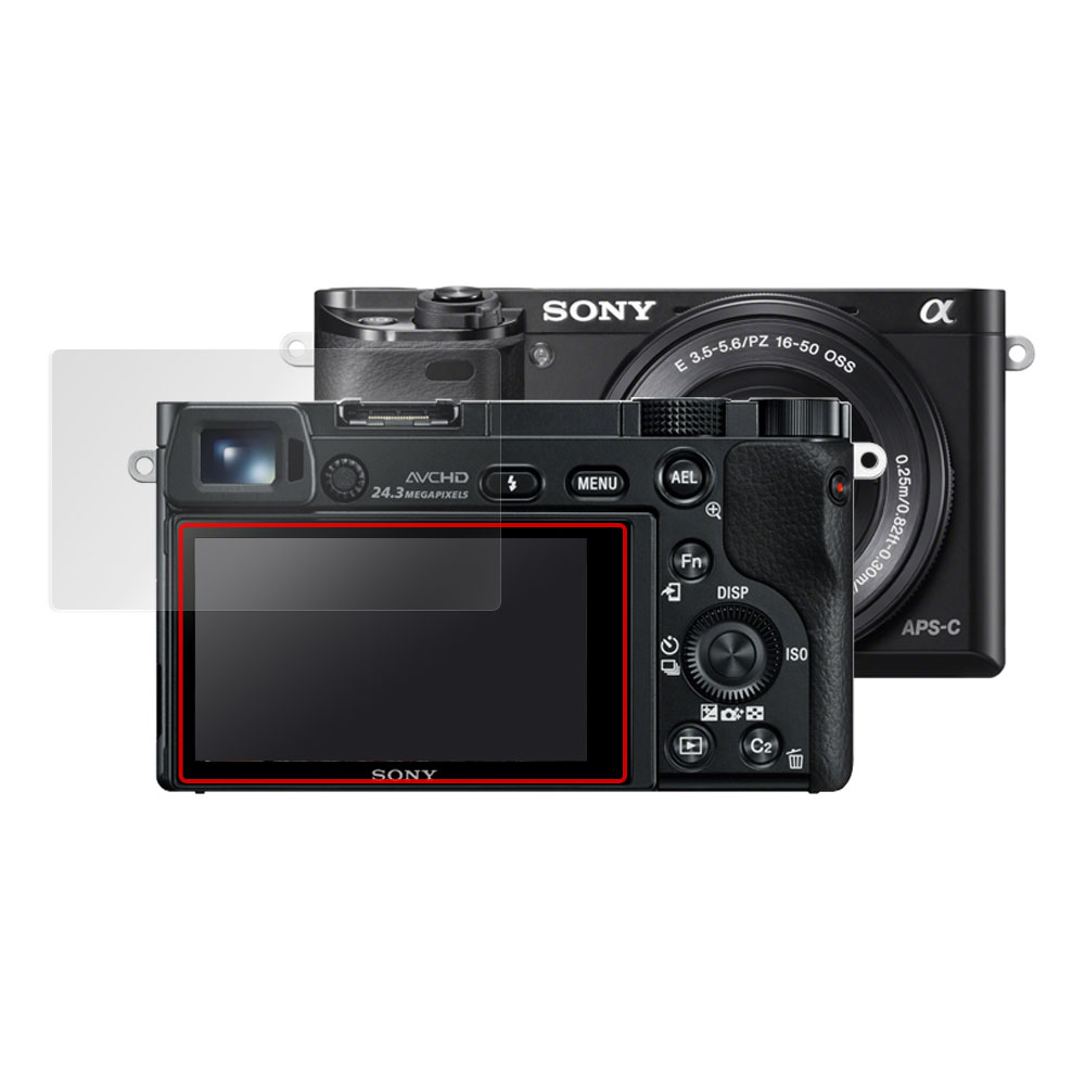 SONY デジタル一眼カメラ α6600 / α6500 / α6400 / α6300 / α6000 / α5100 / α5000 液晶保護シート