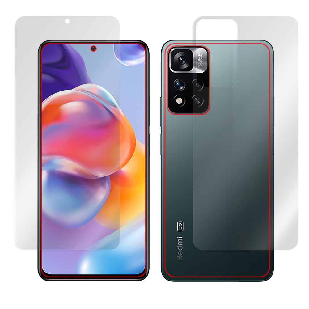 Xiaomi Redmi Note 11 Pro+ 5G 表面 背面 フィルム セット OverLay Absorber 高光沢 for  RedmiNote11Pro+ 衝撃吸収 高光沢 抗菌 : 4525443494149 : ビザビ Yahoo!店 - 通販 -  Yahoo!ショッピング