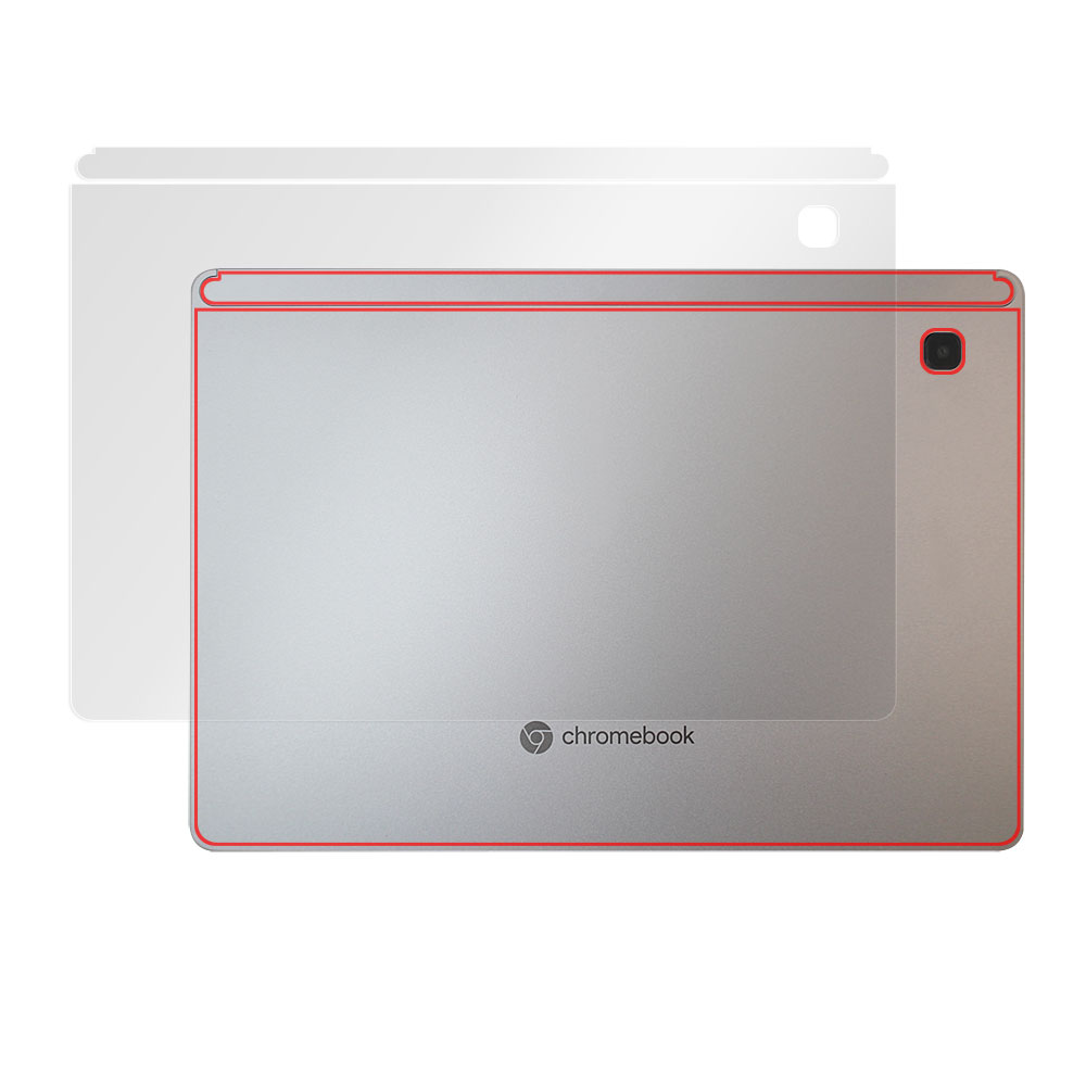 HP Chromebook x2 11-da0000 シリーズ (セルラーモデル) 背面保護シート