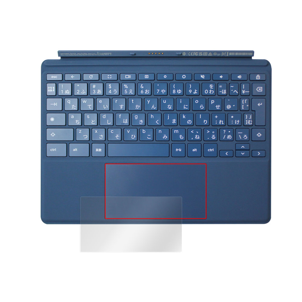 HP Chromebook x2 11-da0000 シリーズ タッチパッド 保護 フィルム