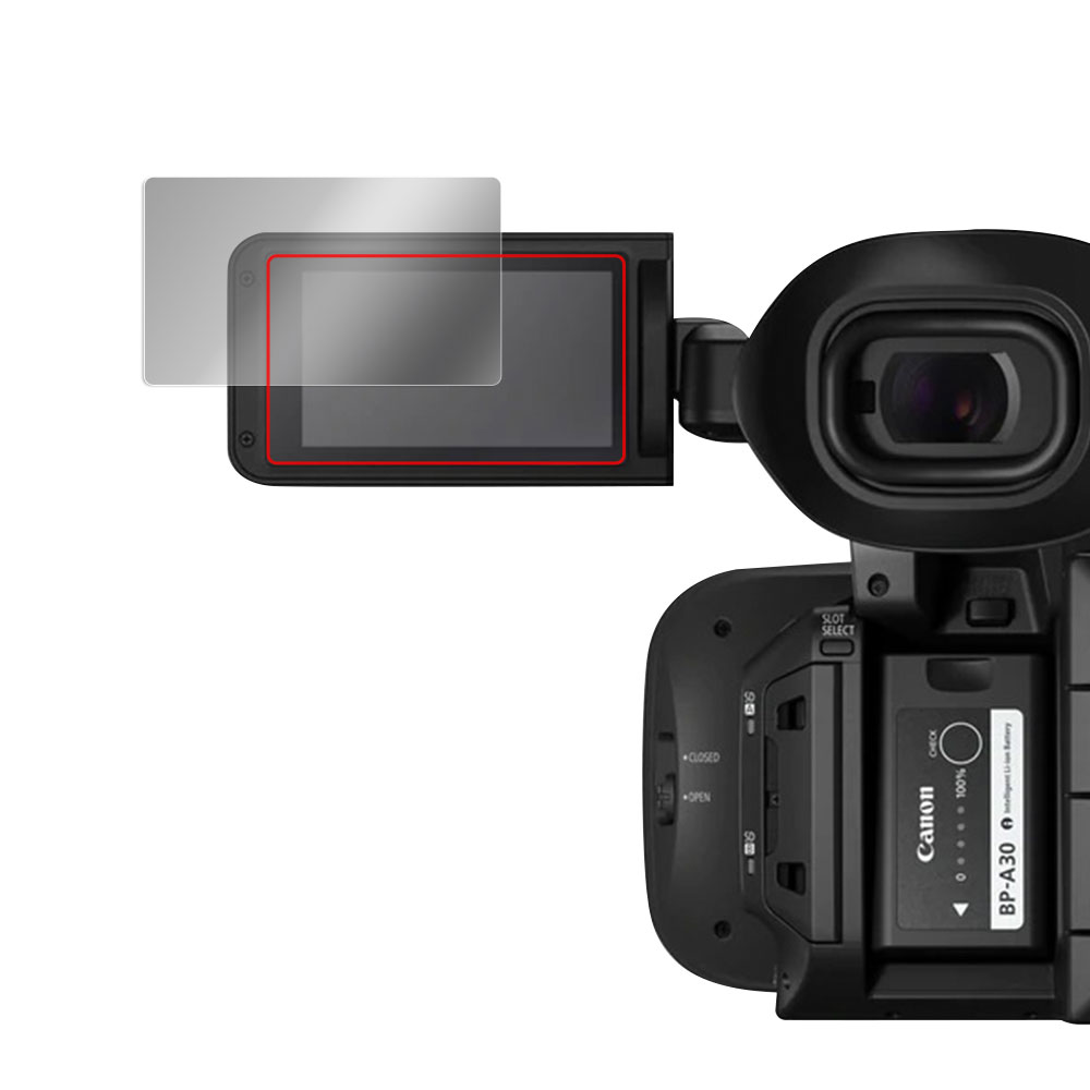 Canon 業務用デジタルビデオカメラ XF605 保護 フィルム OverLay Secret for キャノン XF605  プライバシーフィルターのぞき見防止