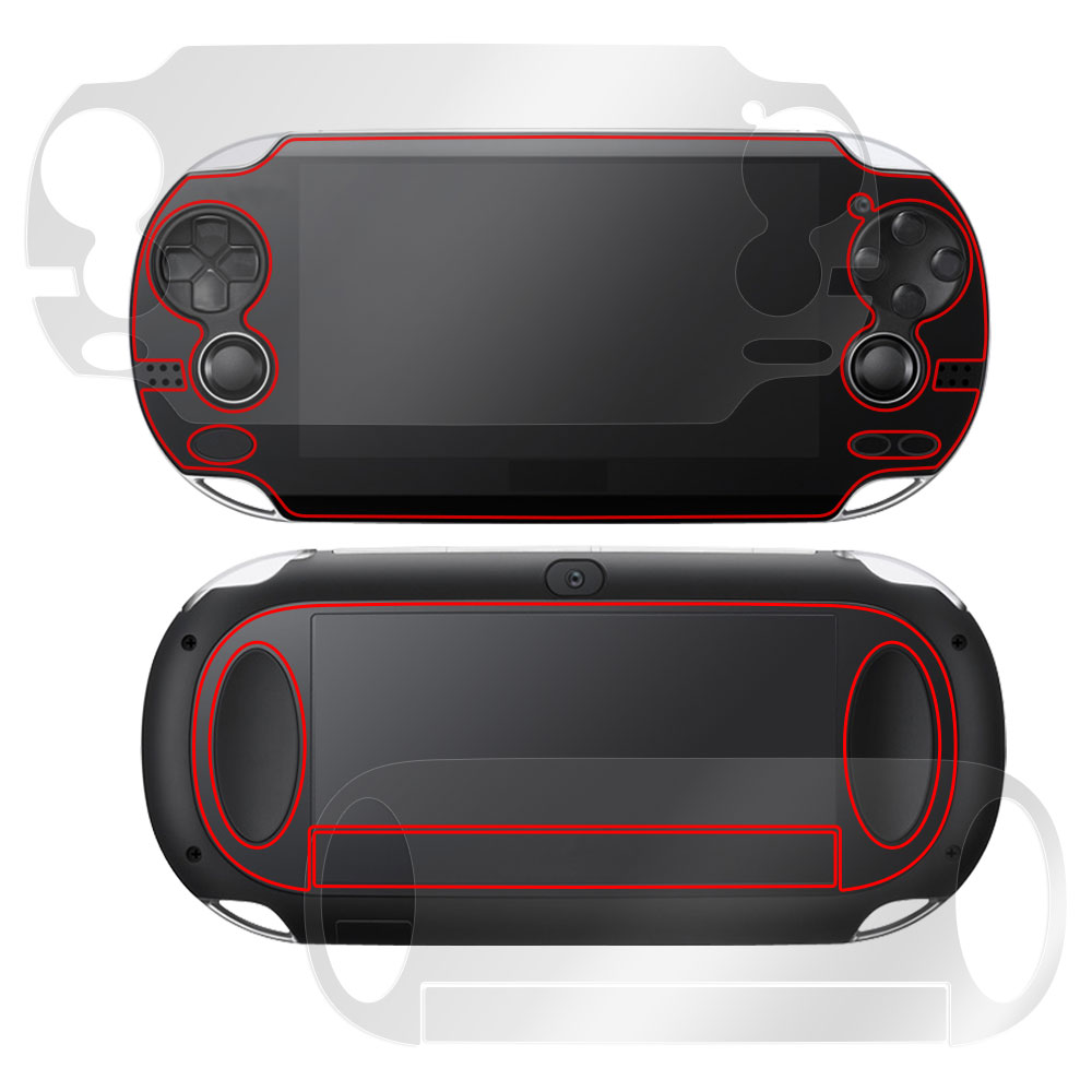 PlayStation Vita PCH-1000 表面 背面 フィルムセットセット OverLay