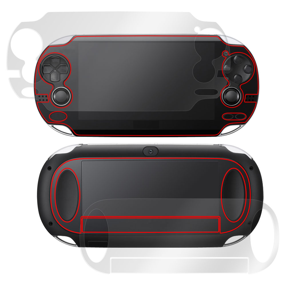 PlayStation Vita PCH-1000 表面 背面 フィルムセット OverLay