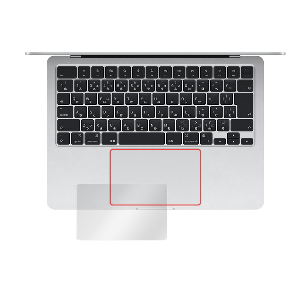 MacBook Air (13インチ M3 2024 / M2 2022) タッチパッド用保護フィルム