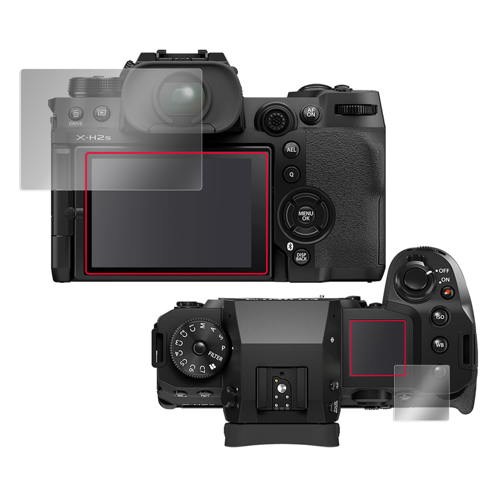 FUJIFILM ミラーレスデジタルカメラ X-H2 X-H2S 保護 フィルム OverLay