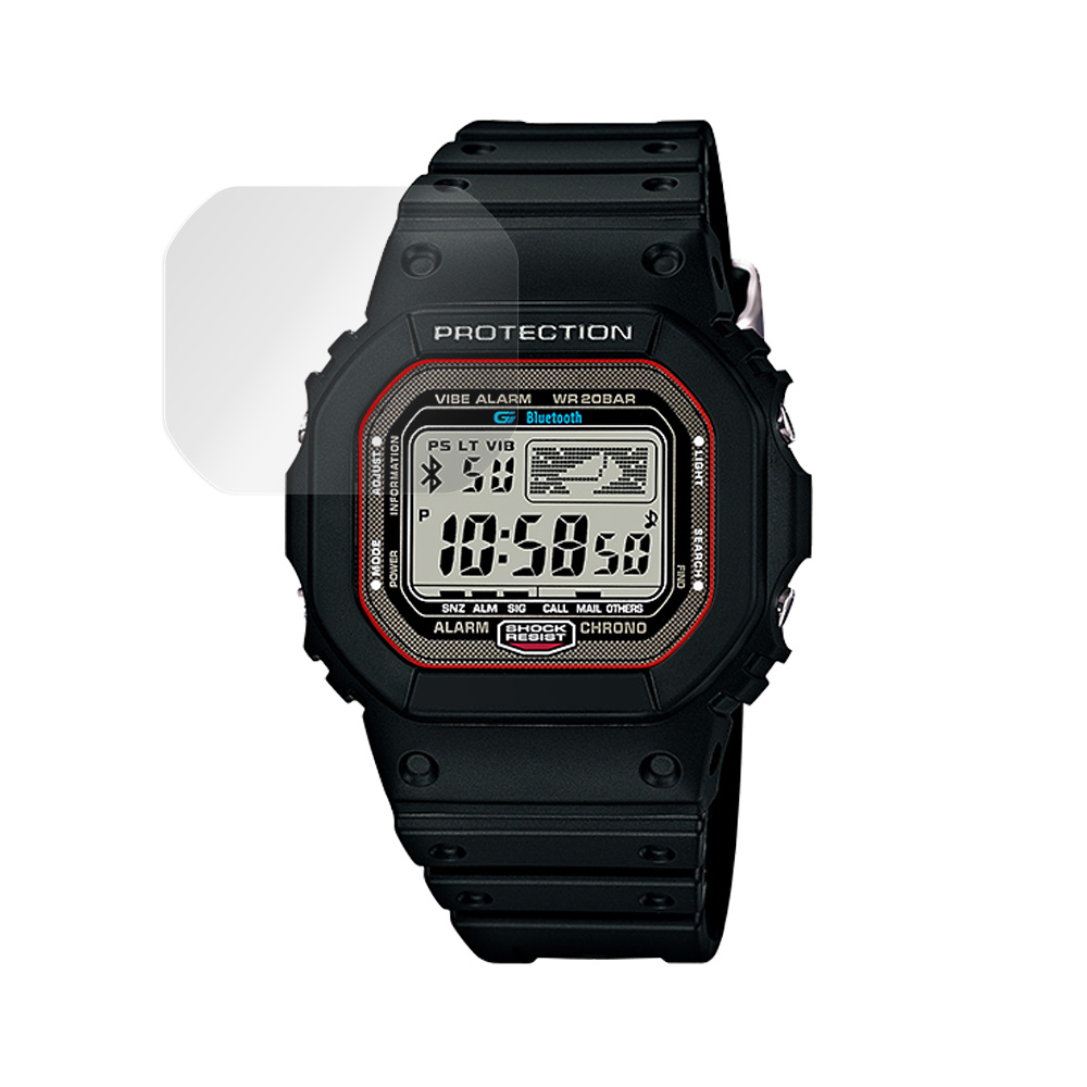 CASIO G-SHOCK BLUETOOTH WATCH GB-5600B 液晶保護シート