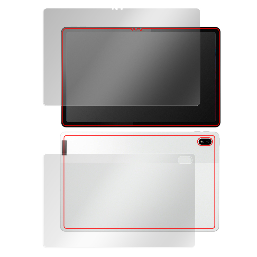 Lenovo Tab P11 5G LET01 表面・背面セットの保護シート