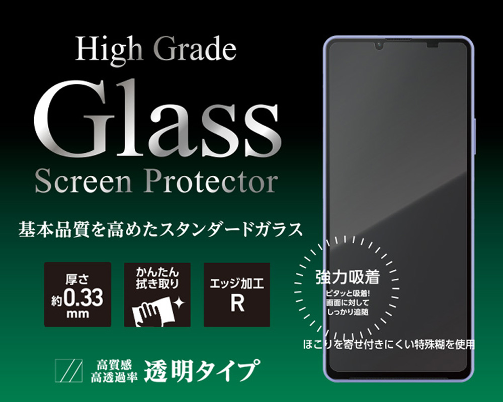 High Grade Glass Screen Protector for Xperia 10 IV(Ʃ)