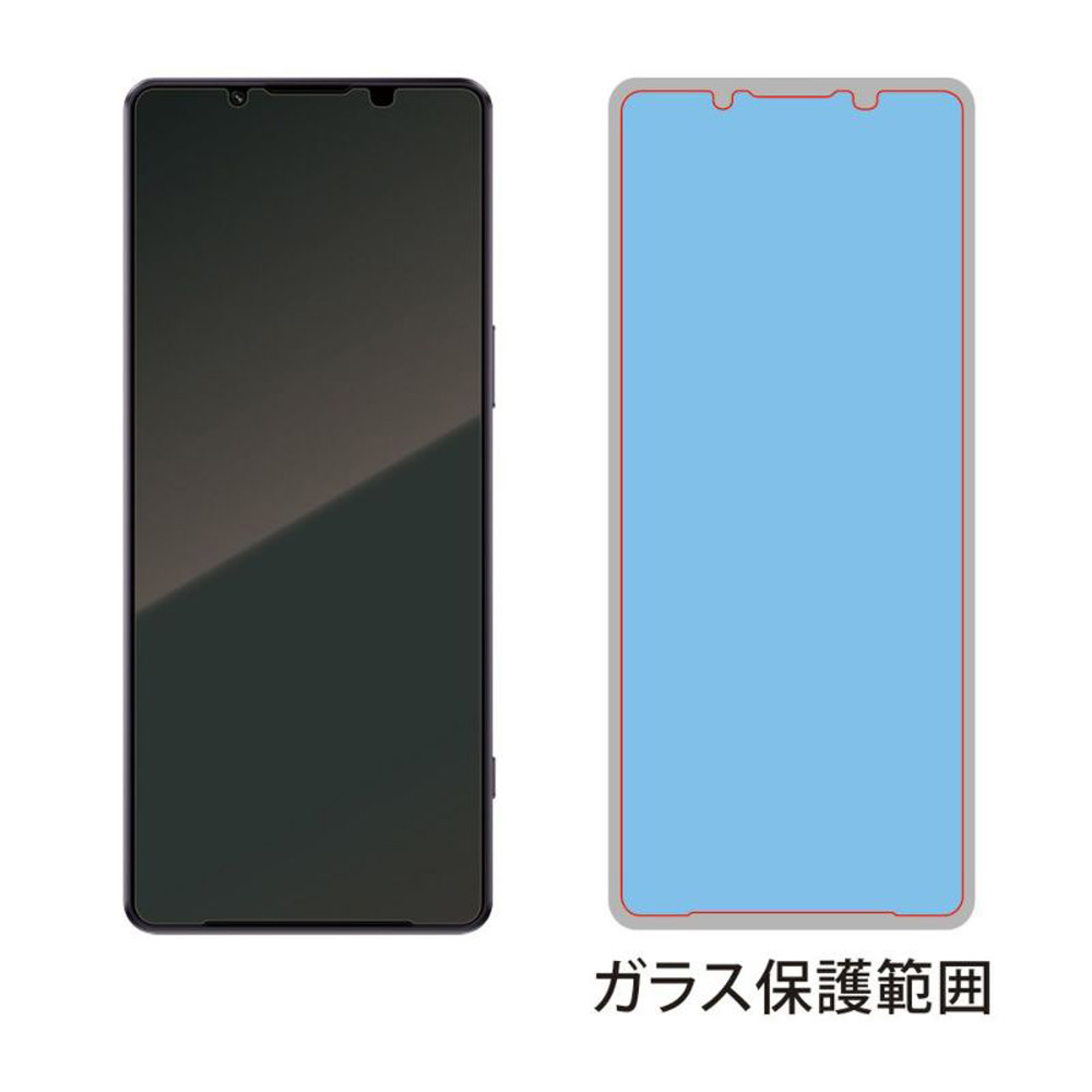 ULTRA HARD GLASS for Xperia 1 IV(透明)