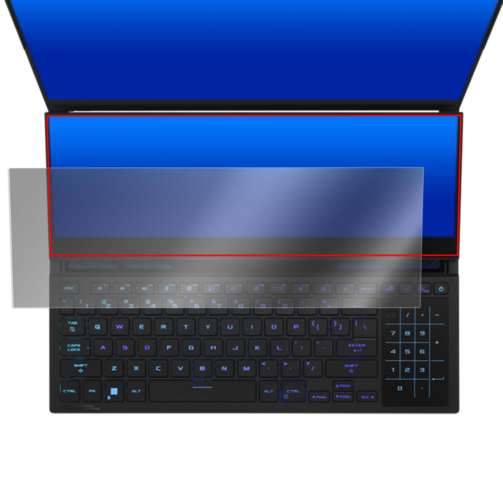ASUS ROG Zephyrus Duo 16 (2023) GX650 ScreenPad Plus (ɥǥץ쥤)ݸ