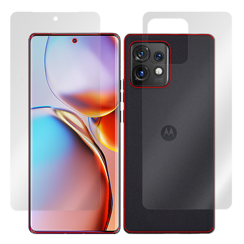 Motorola moto X40 表面・背面セットの保護フィルム