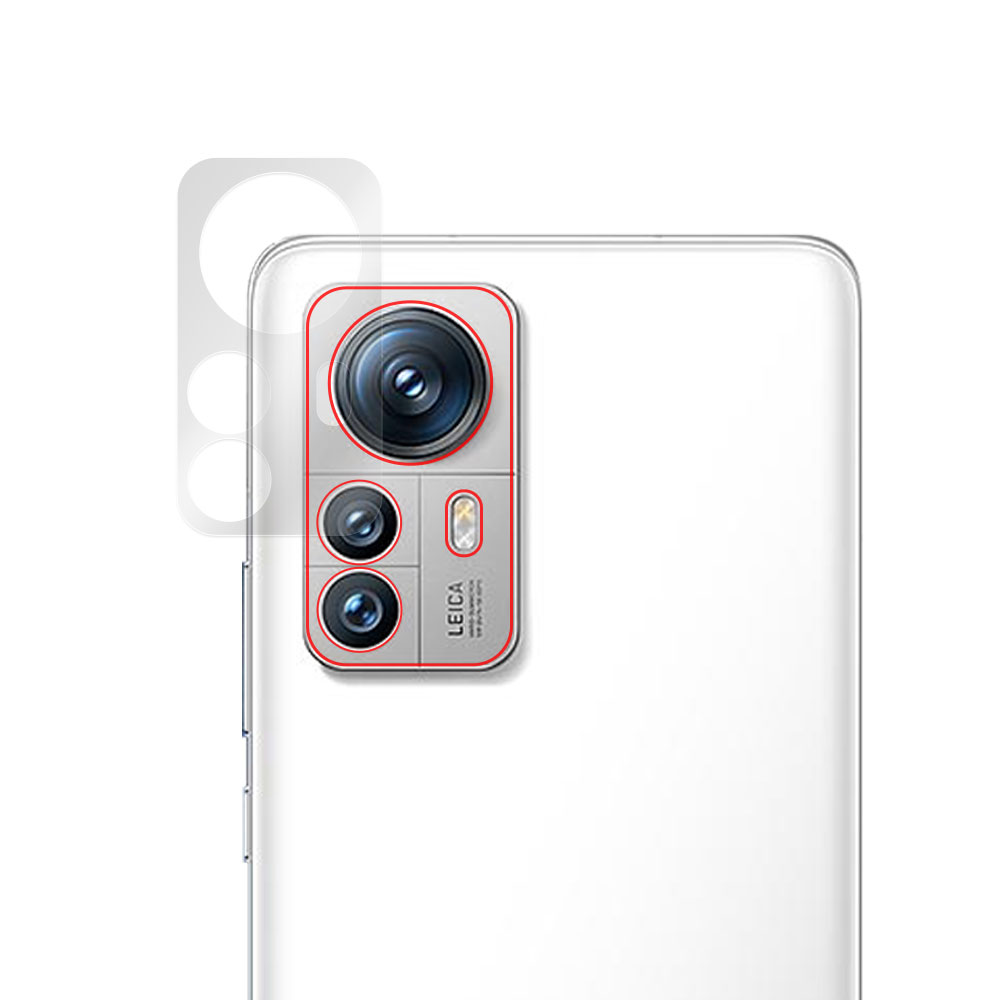 Xiaomi 12S Pro リアカメラ保護フィルム