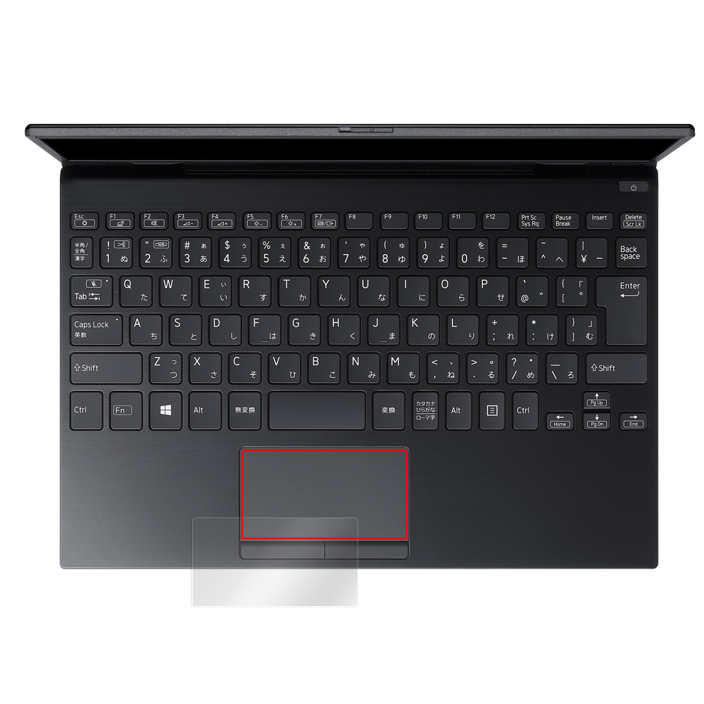 VAIO SX12 VJS126シリーズ 12.5型ワイド 2023年6月発売モデル タッチパッド用保護フィルム