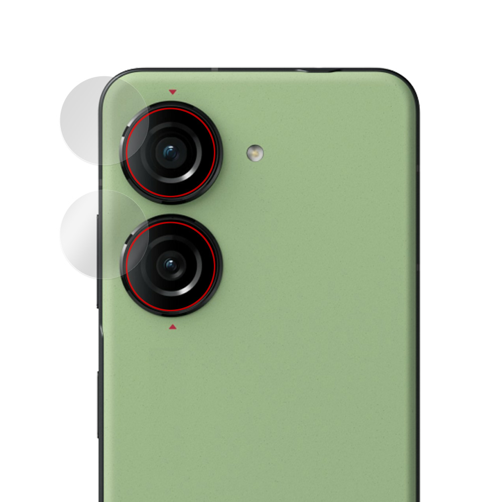 ASUS ZenFone 10 カメラレンズ保護フィルム