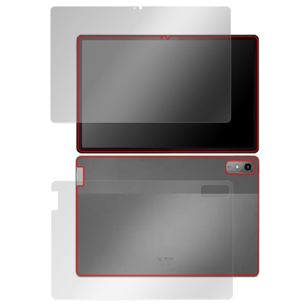 Lenovo Tab P12 表面・背面セットの保護フィルム