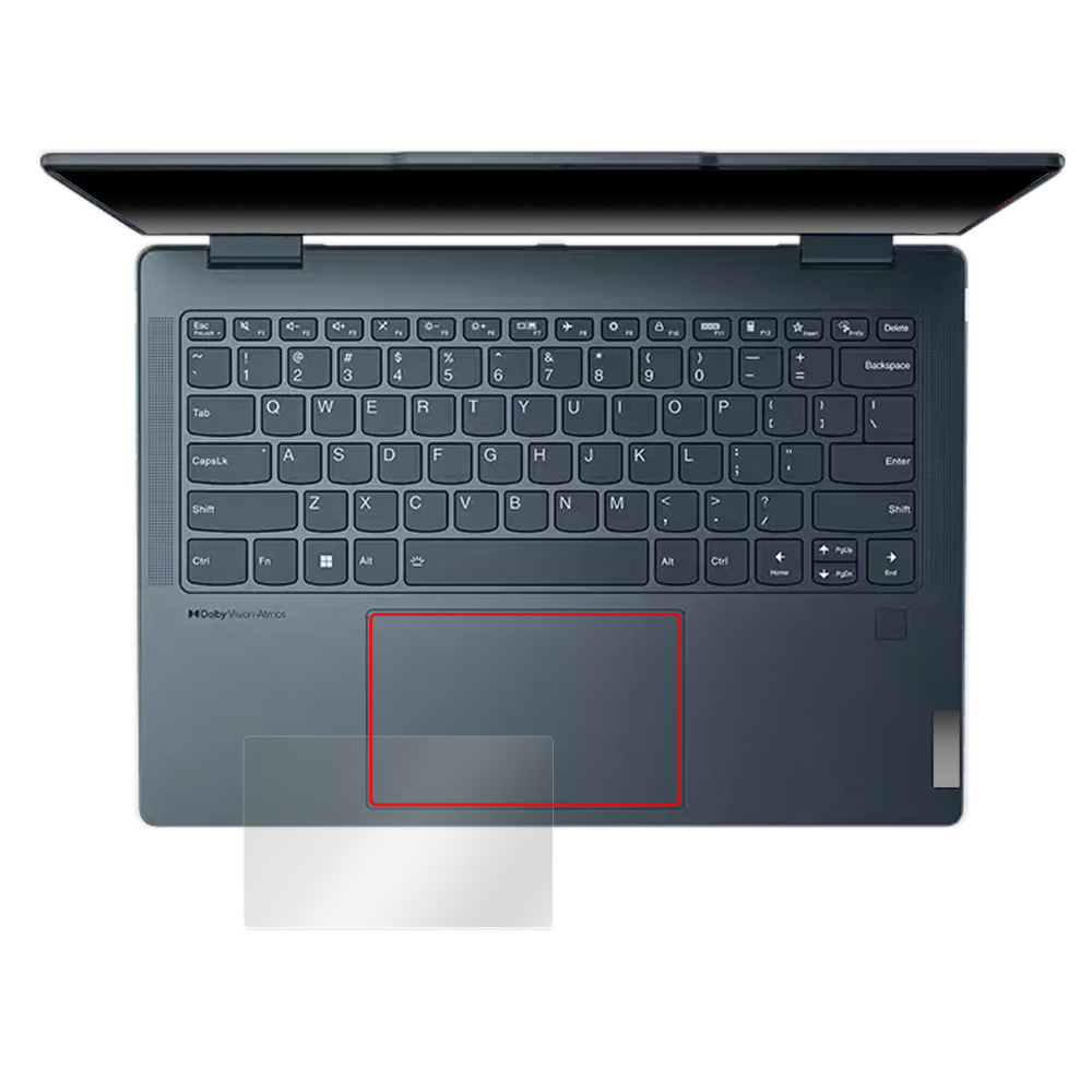 Lenovo Yoga 7i Gen 8 / Yoga 7 Gen 8 14型 タッチパッド 保護