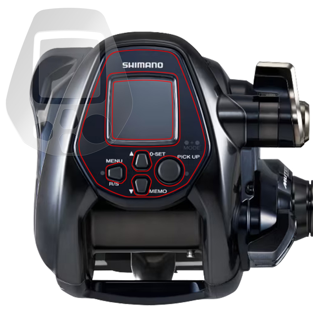 SHIMANO リール 22フォースマスター3000 液晶保護フィルム