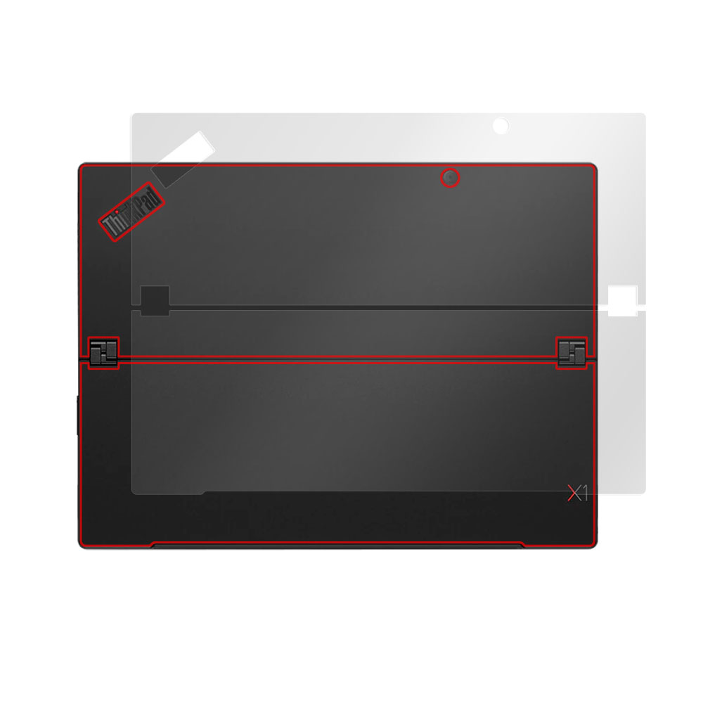 Lenovo ThinkPad X1 Tablet (2018モデル) 背面保護フィルム