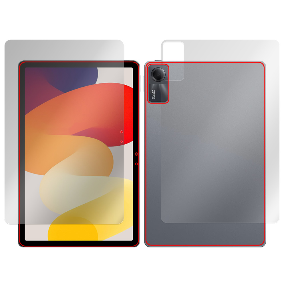Xiaomi Redmi Pad SE 表面・背面セットの保護フィルム