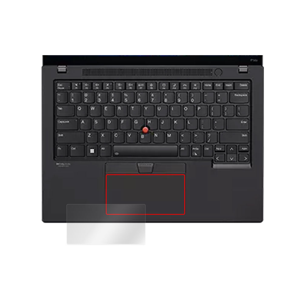 Lenovo ThinkPad P14s Gen 4 タッチパッド用保護フィルム