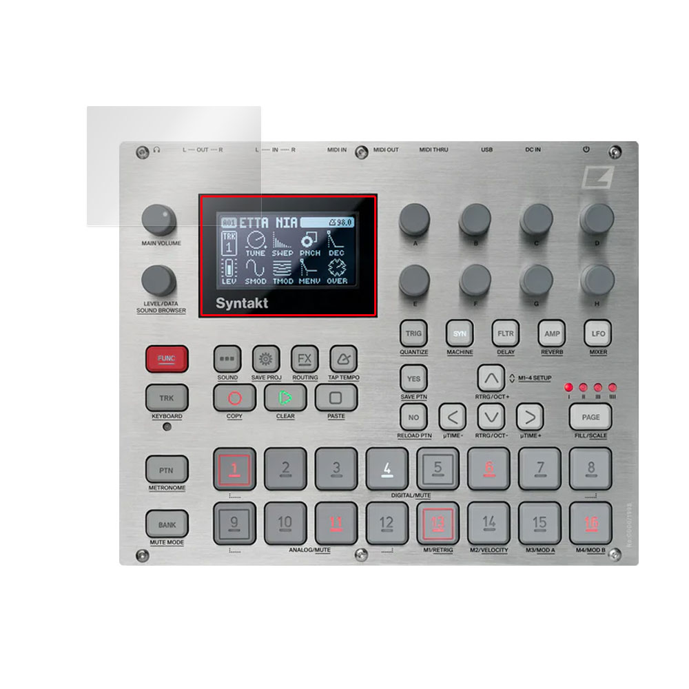 ELEKTRON E25 REMIX EDITION 液晶保護フィルム