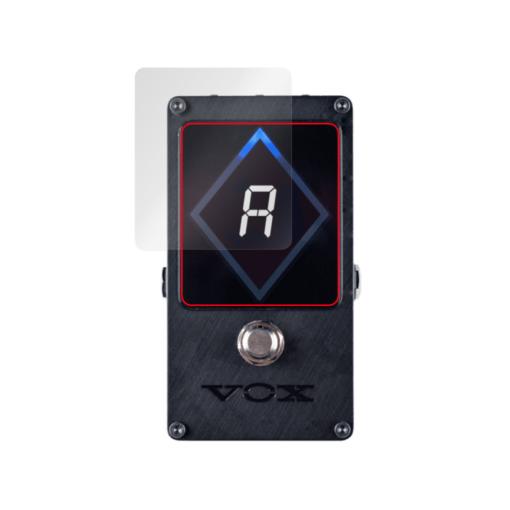 VOX AMPS VXT-1 STROBE PEDAL TUNER 液晶保護フィルム