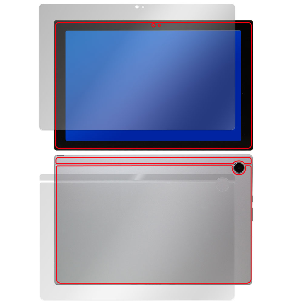 ASUS Chromebook CM30 Detachable (CM3001) 表面・背面セットの保護フィルム