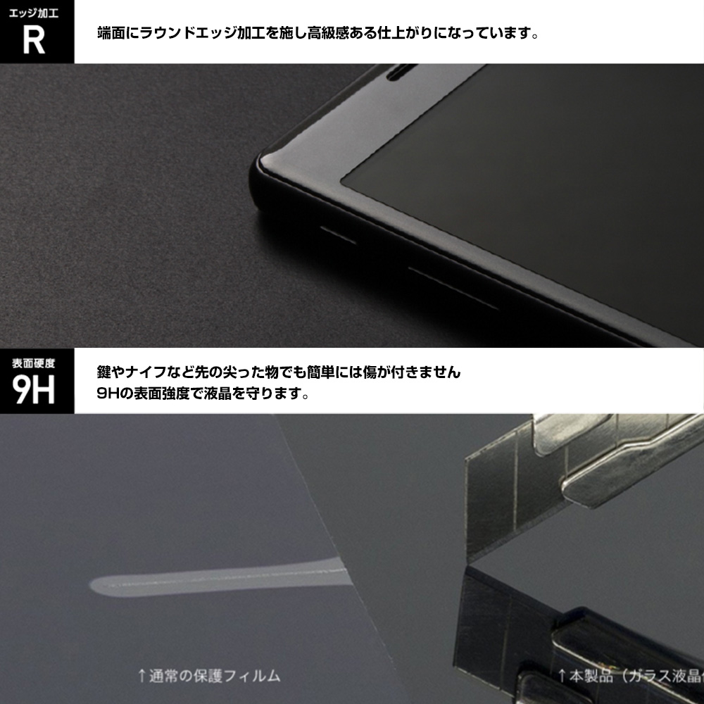 High Grade Glass Screen Protector foriPhone 15 Pro UVカット+ブルーライトカット