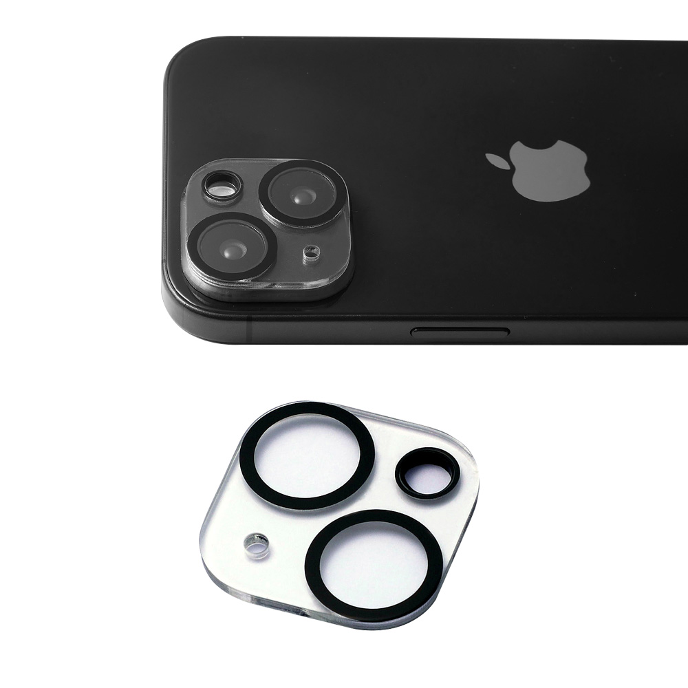 PREMIUM CLEAR CAMERA LENS COVER for iPhone15 レンズカバー
