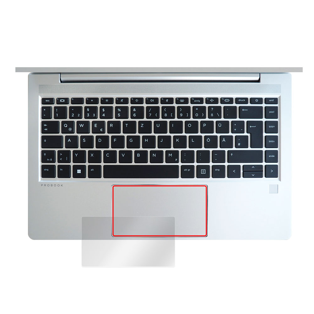 HP ProBook 445 G10 Notebook PC タッチパッド用保護フィルム