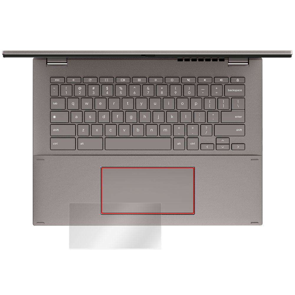 ASUS Chromebook CX34 Flip (CX3401) タッチパッド用保護フィルム
