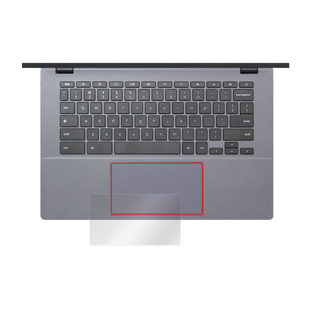 ASUS Chromebook Plus CX34 (CX3402) タッチパッド用保護フィルム