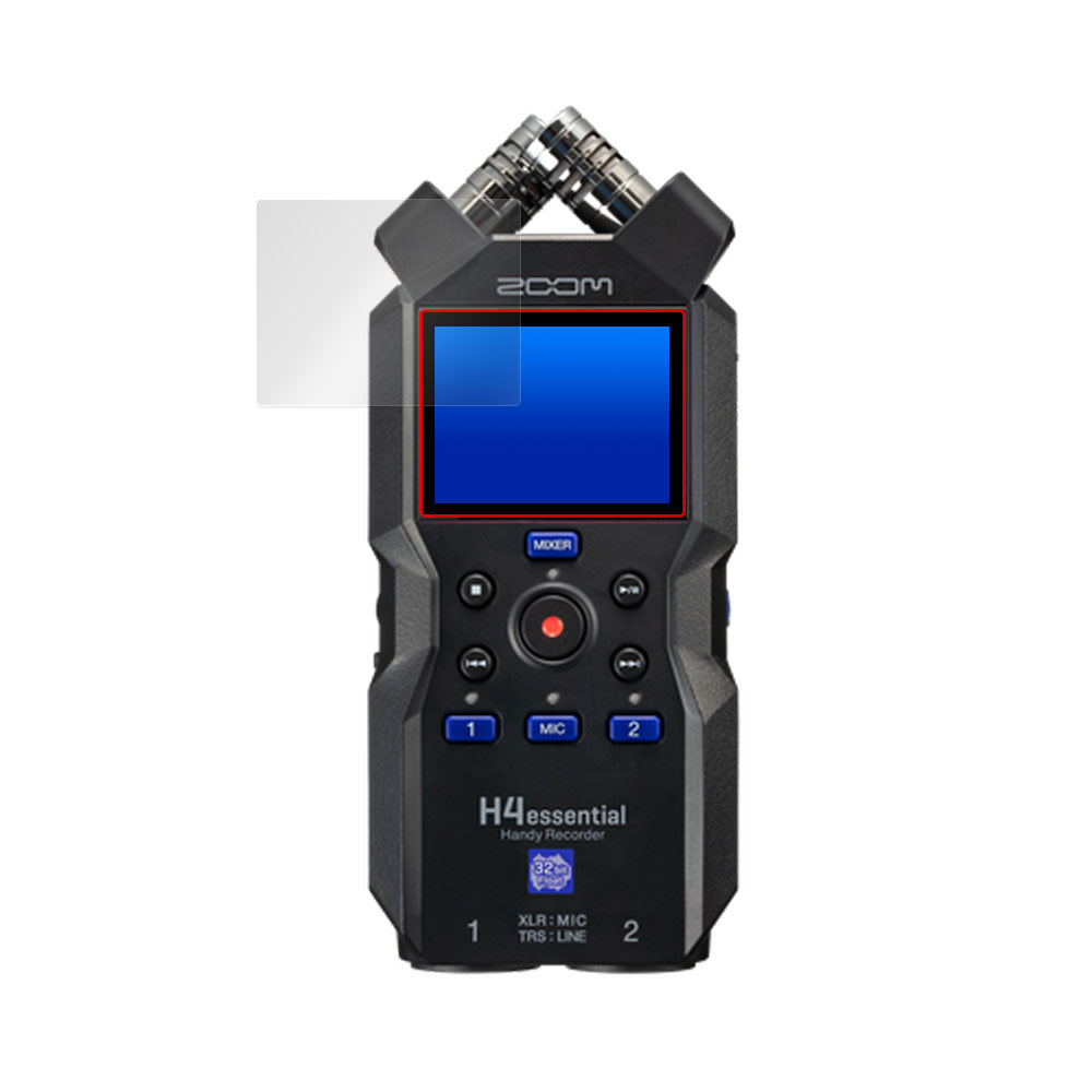 ZOOM H4essential Handy Recorder 液晶保護フィルム