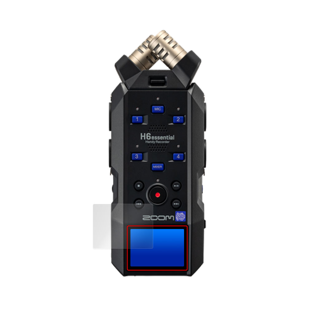 ZOOM H6essential Handy Recorder 液晶保護フィルム