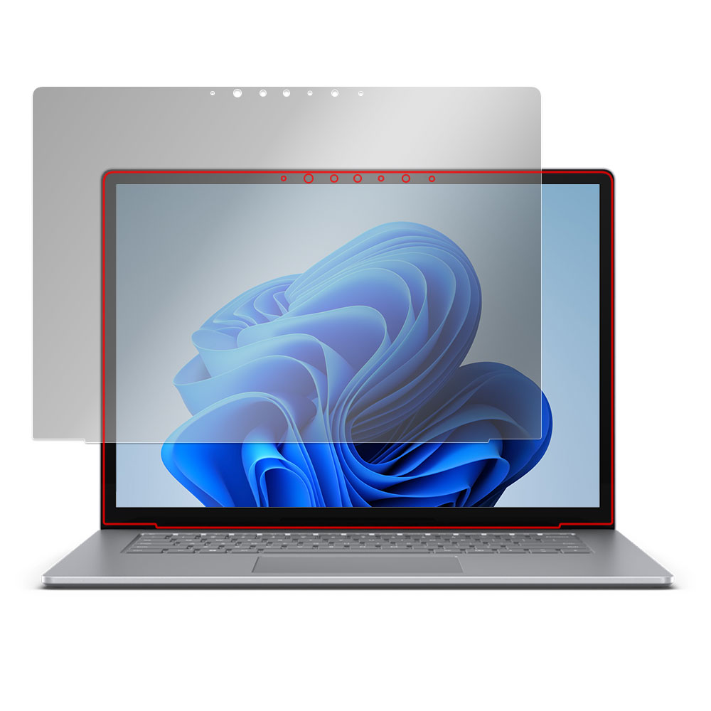 Surface Laptop 6 15 インチ 液晶保護フィルム