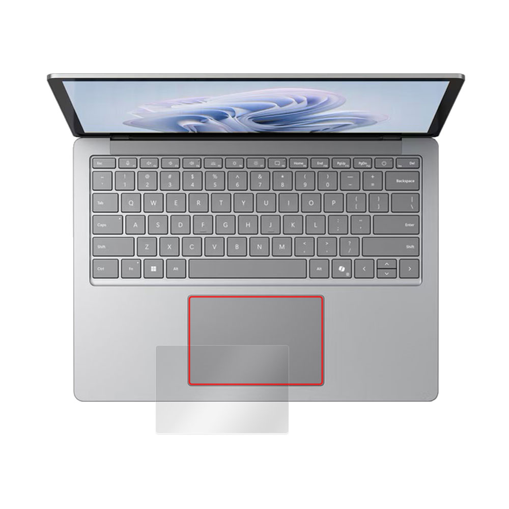 Surface Laptop 6 15 インチ タッチパッド用保護フィルム
