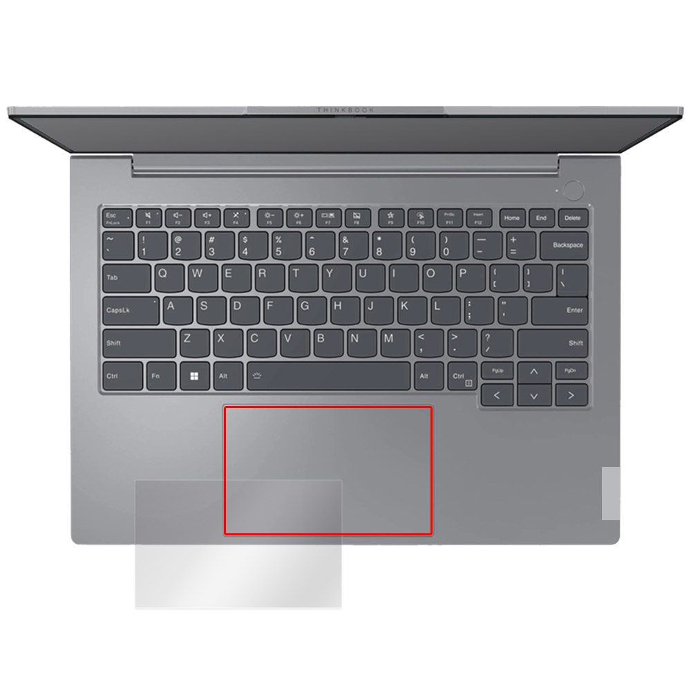 Lenovo ThinkBook 14 Gen 6 タッチパッド用保護フィルム