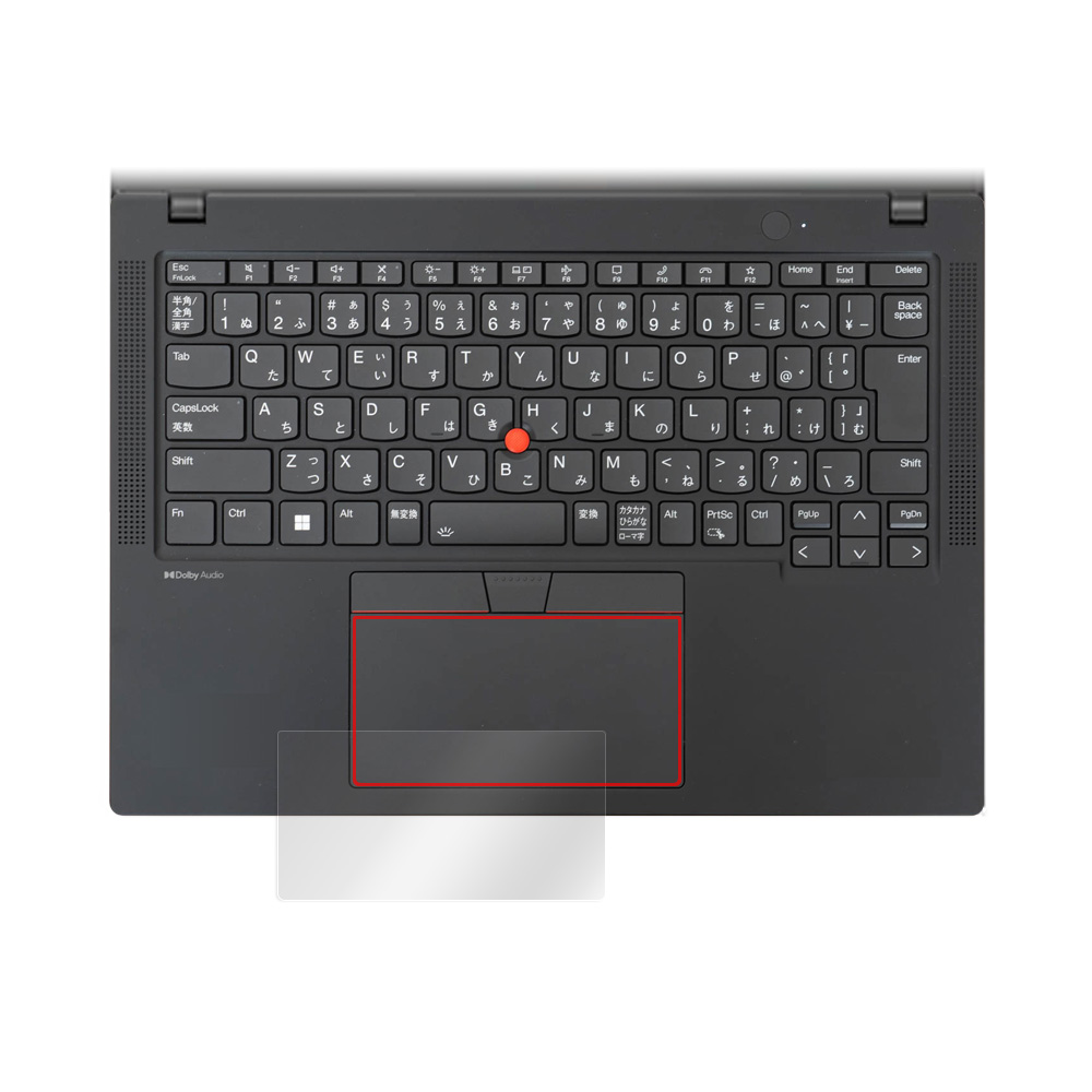 Lenovo ThinkPad X13 Gen 4 タッチパッド用保護フィルム