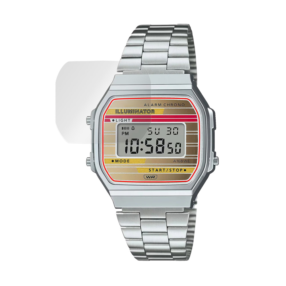 CASIO Collection STANDARD A168WE 液晶保護フィルム