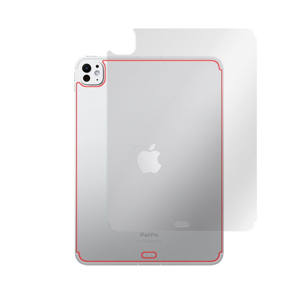 iPad Pro (11インチ) (M4) (2024) Wi-Fi + Cellularモデル 背面保護フィルム