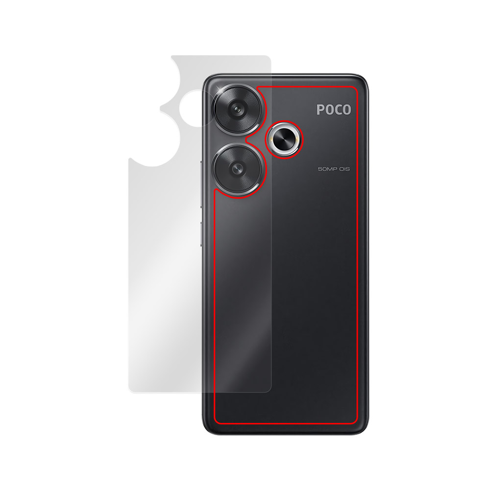 Xiaomi POCO F6 背面用保護シート