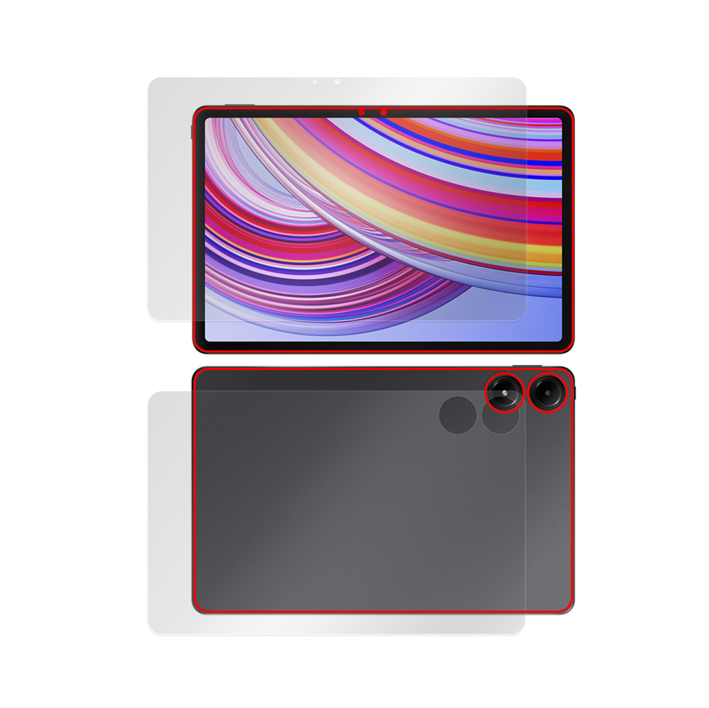 Xiaomi Redmi Pad Pro 表面・背面セットの保護フィルム
