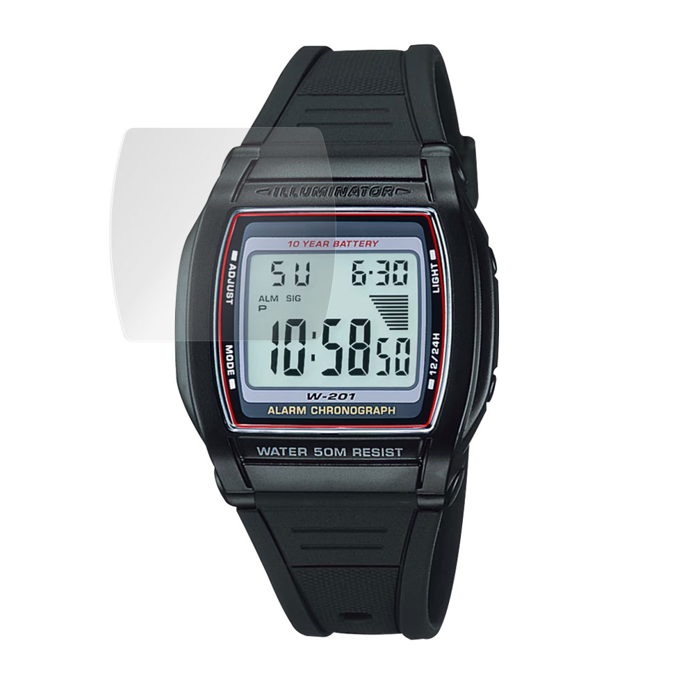 CASIO STANDARD W-201 液晶保護フィルム