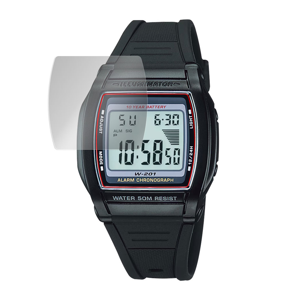 CASIO STANDARD W-201 液晶保護フィルム