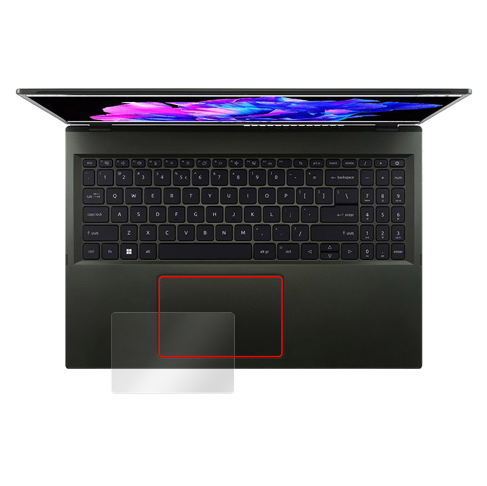 Acer Swift Edge 16 SFE16-43シリーズ タッチパッド用保護フィルム